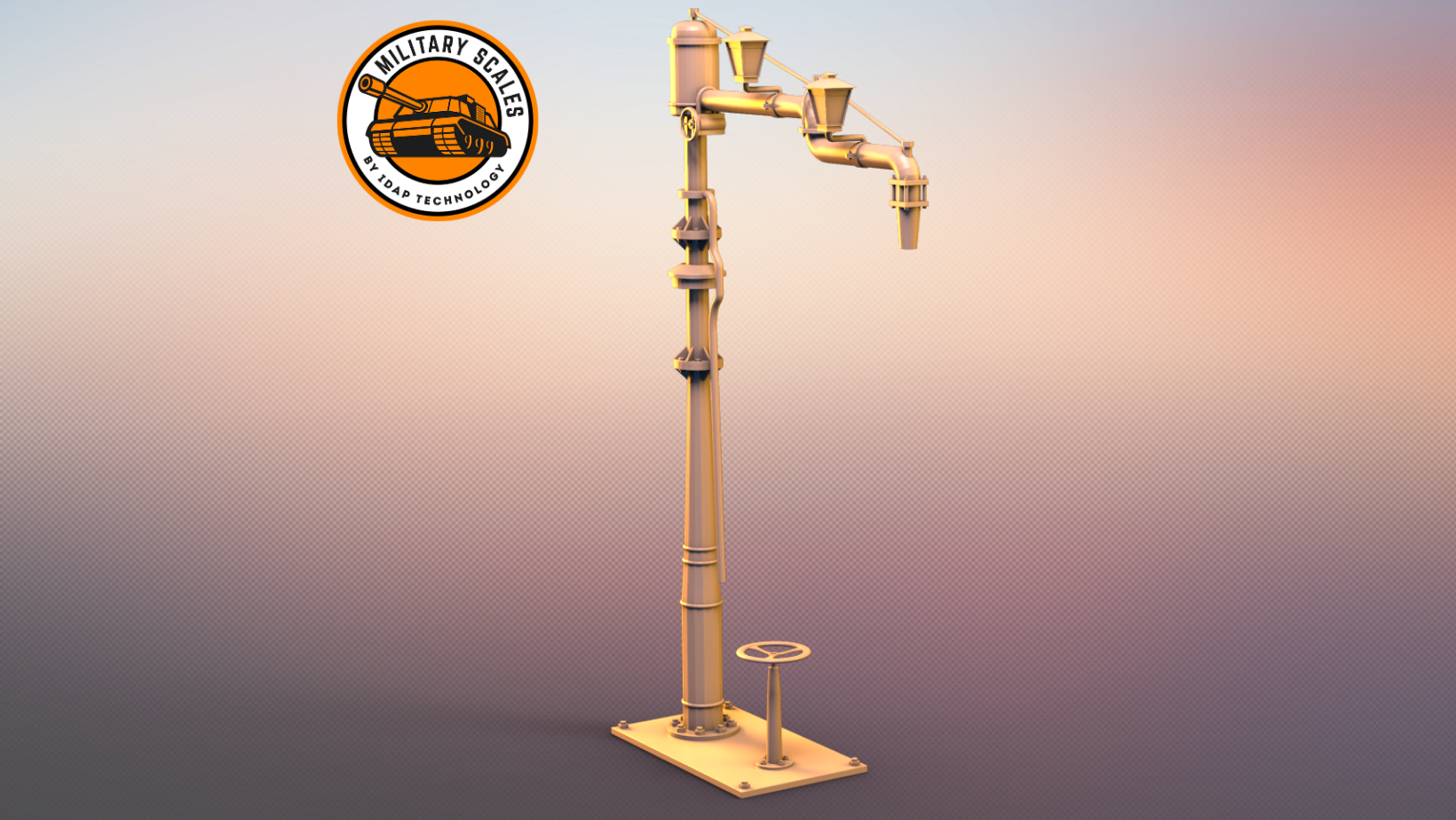 Railway water pump